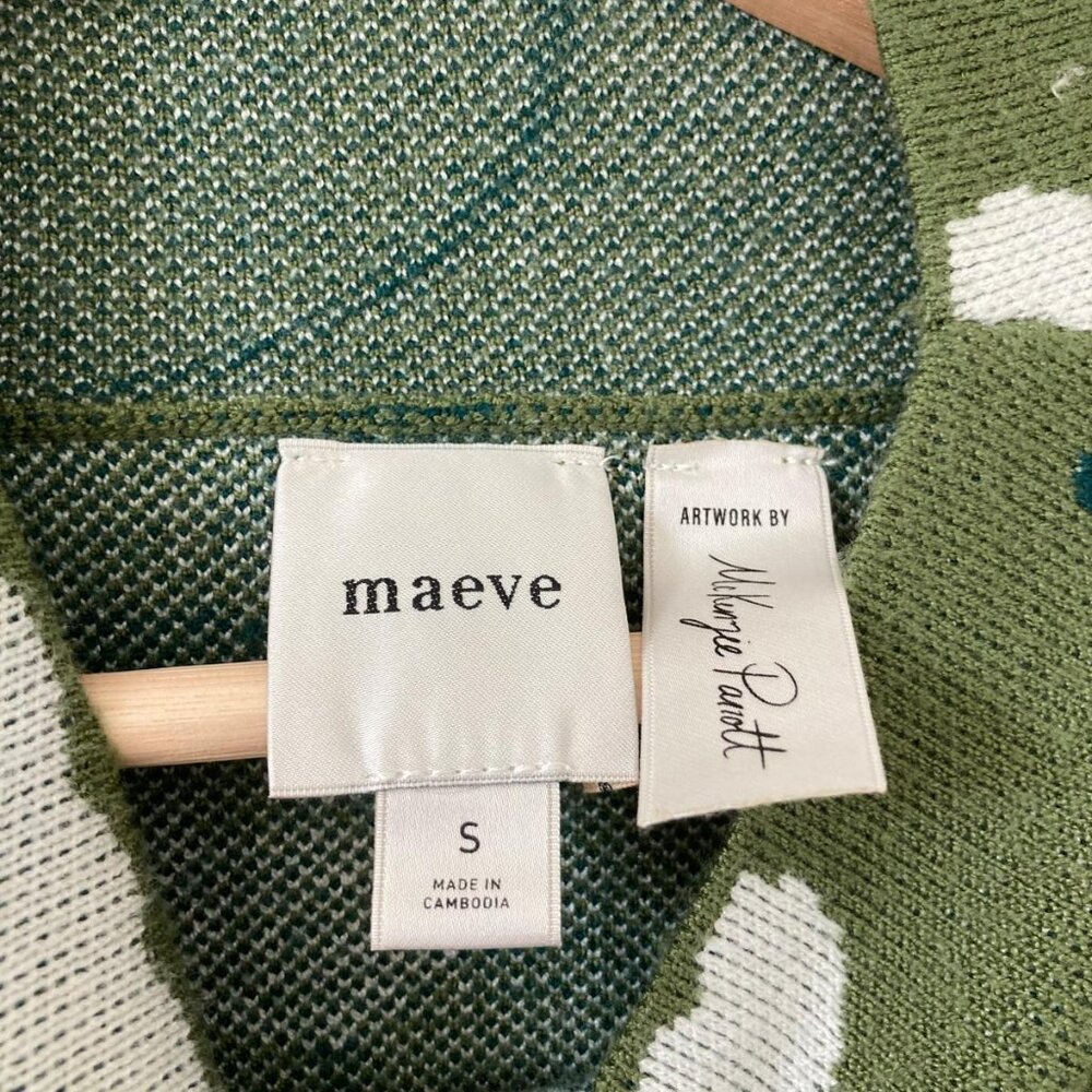 Anthropologie Maeve Green Sweater (NWOT) - Picture 2 of 3